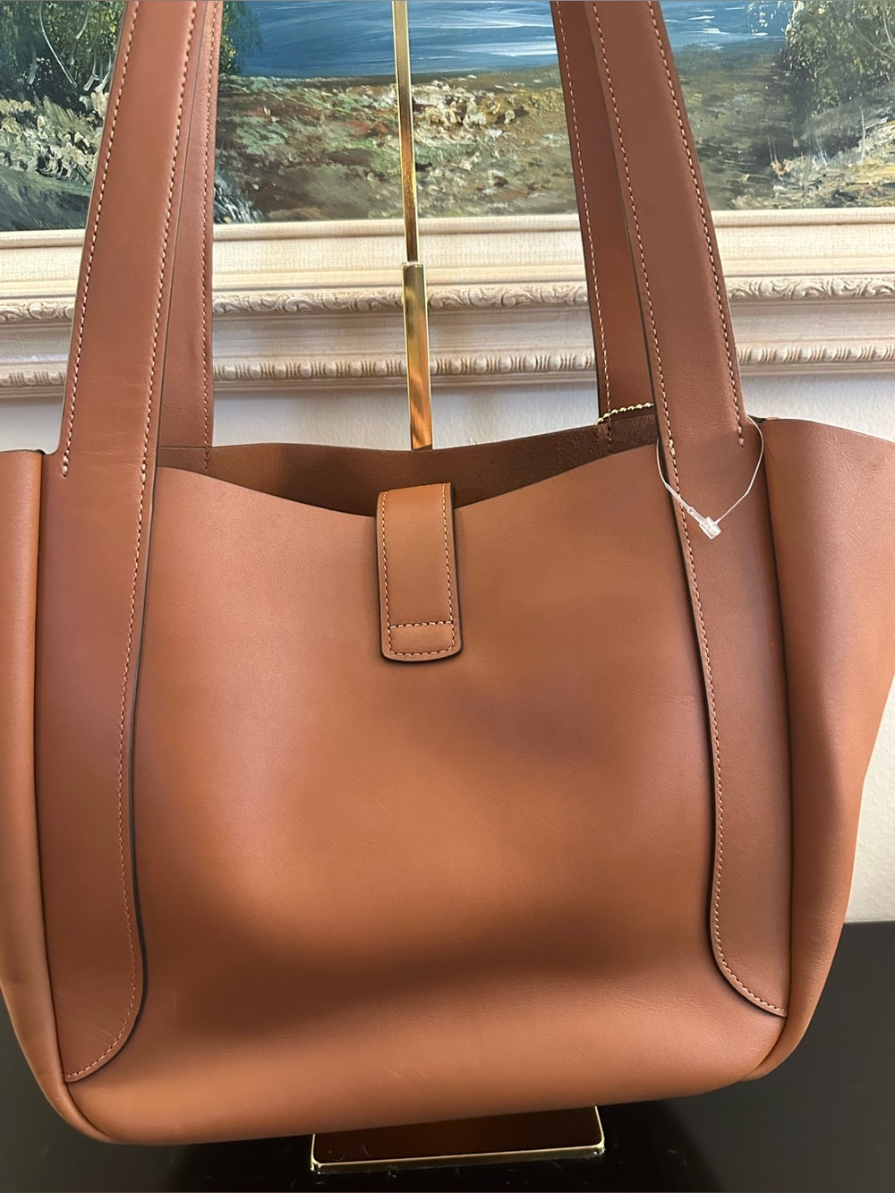 Coach Hadley leather turnlock tote - Picture 6 of 6